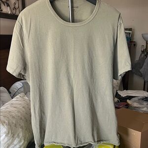 Madewell Light Olive Short Sleeve Tee
